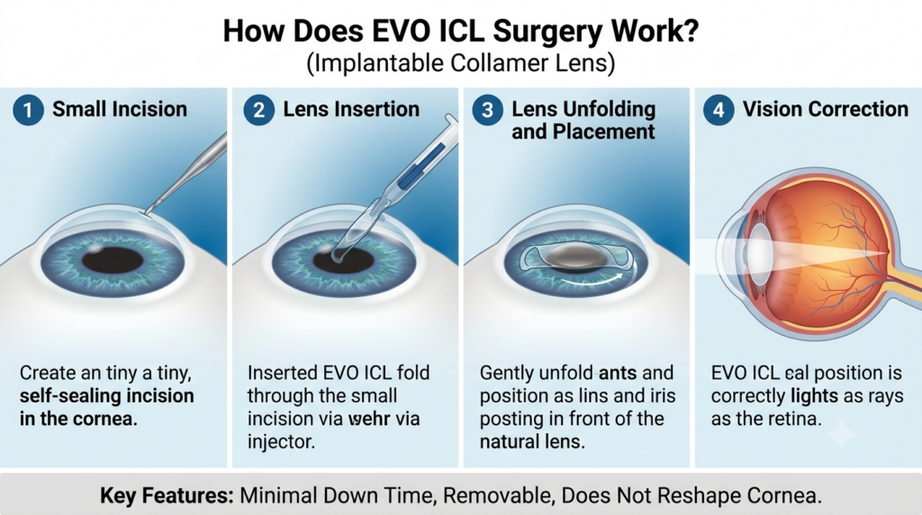 How Does EVO ICL Surgery Work