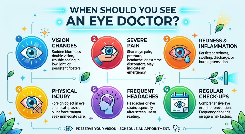 When Should You See an Eye Doctor